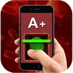 blood group detector android application logo